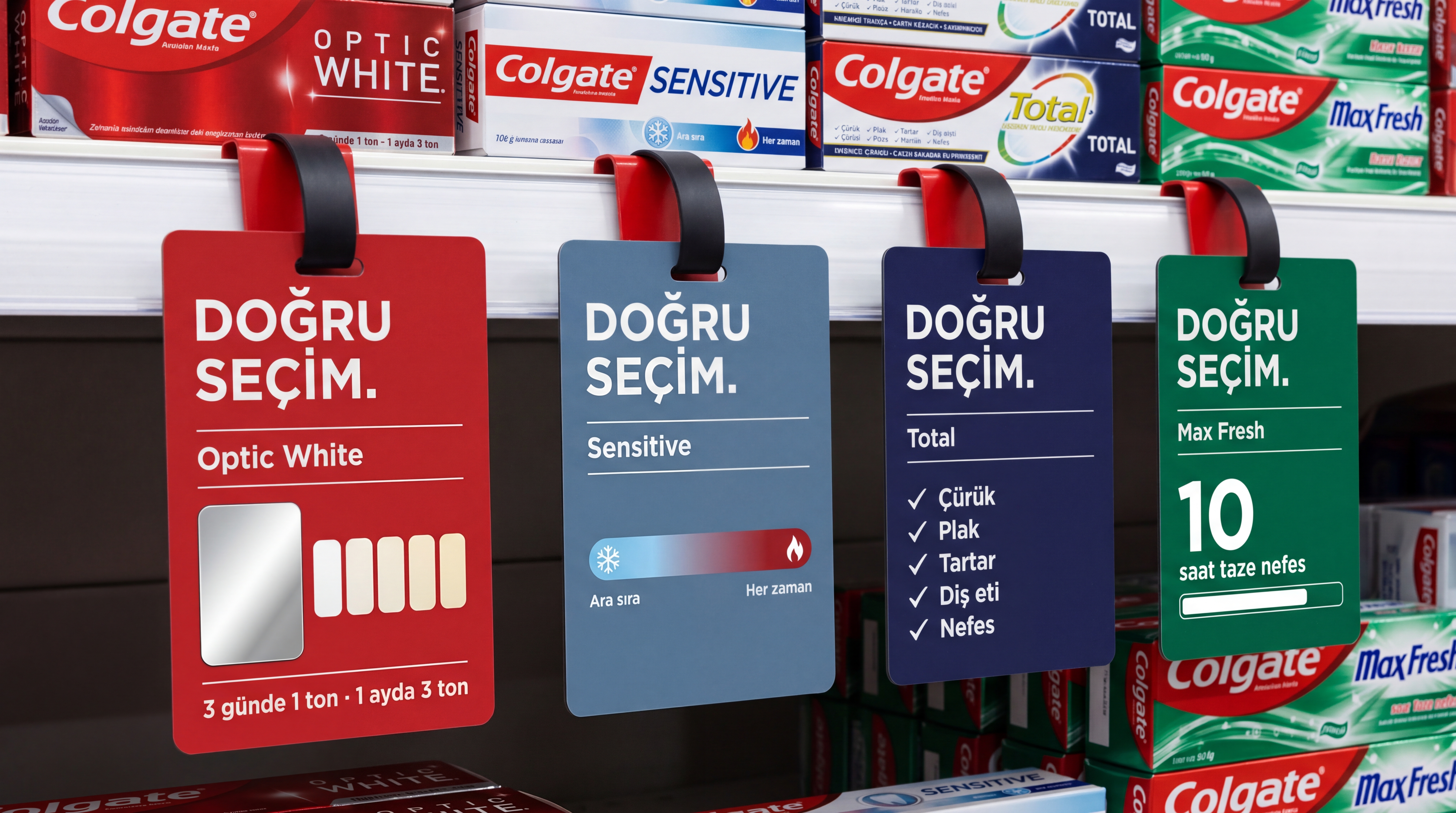 Colgate Doğru Seçim Kart Sistemi